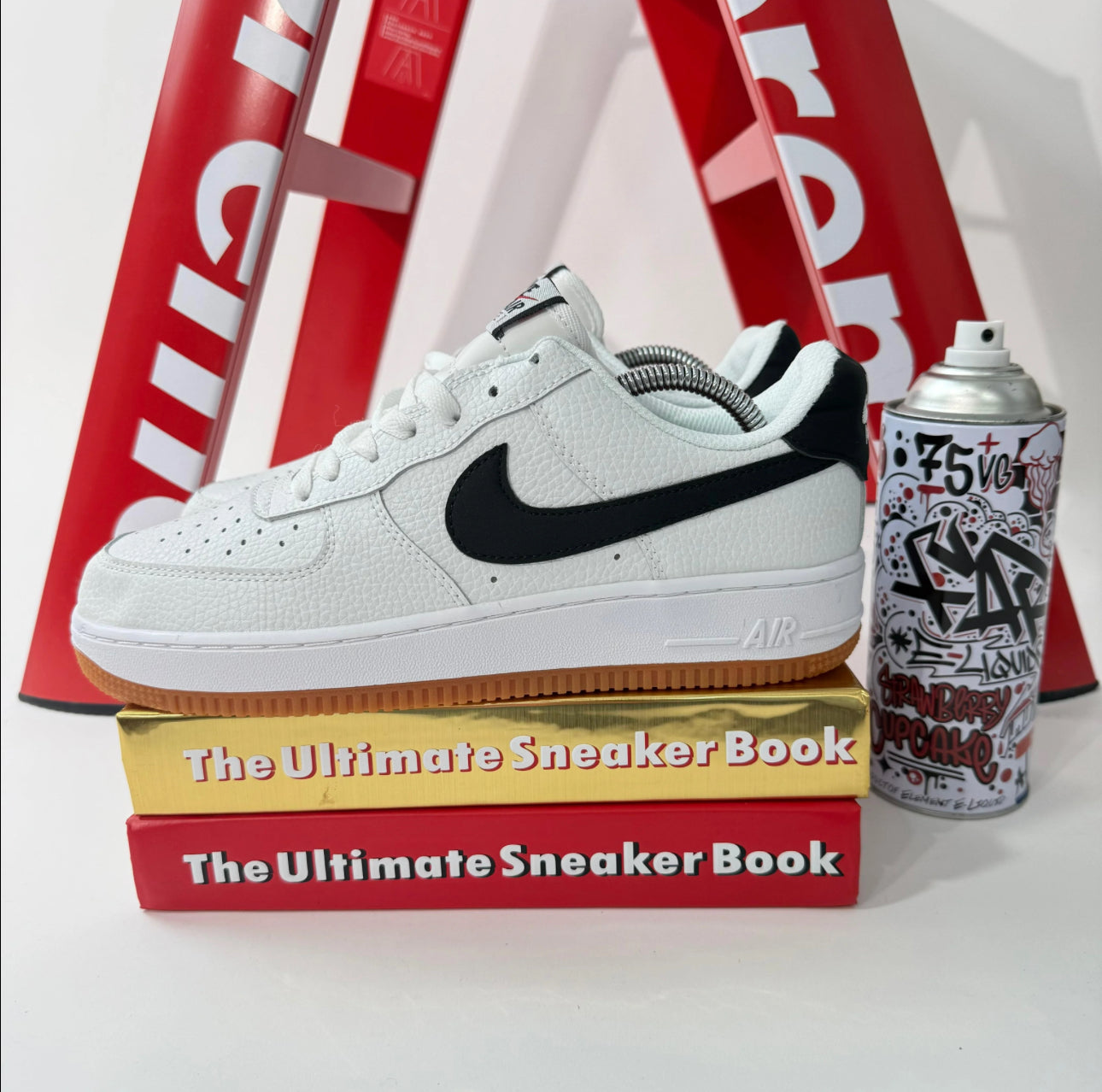Nk Air Force 1 '07 LV8 "White/Black Gum"