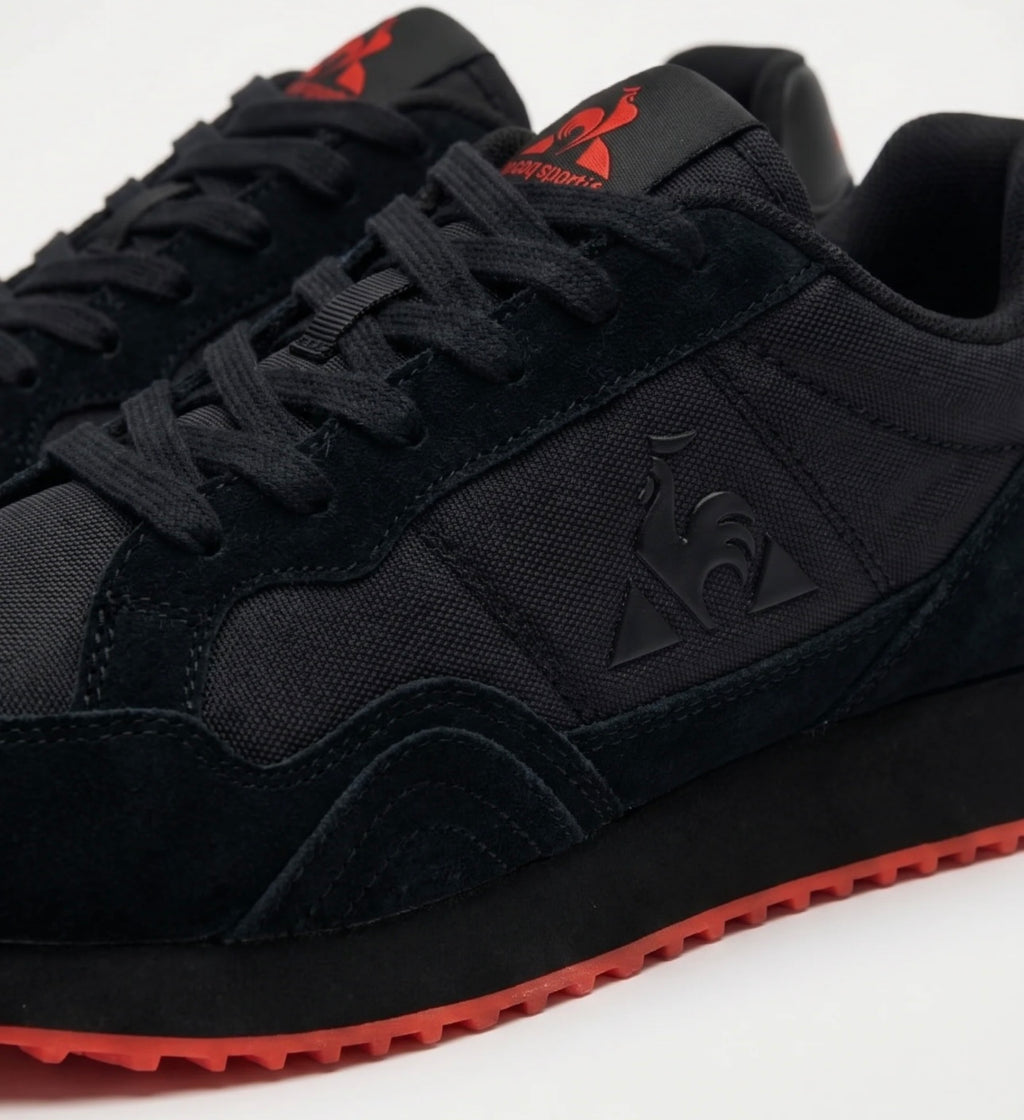 Le Coq Sportif Runner Negro/Rojo