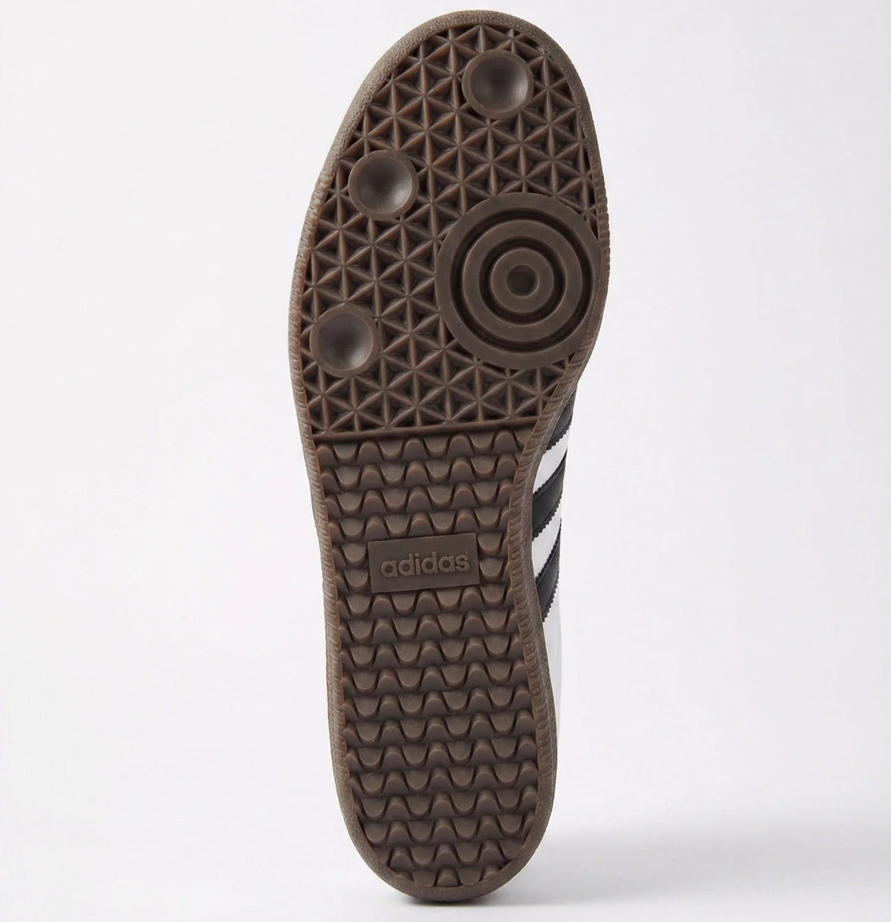 Adds Samba OG "White/Black Gum"