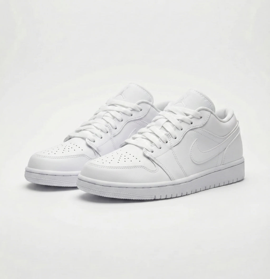 Aj1 Low "Triple White"